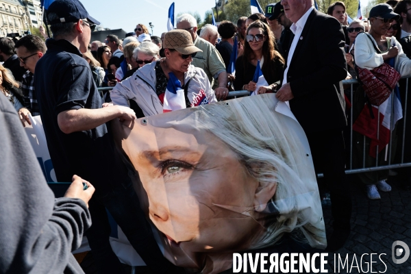 Inéligibilité de Marine Le Pen - Le meeting de soutien 