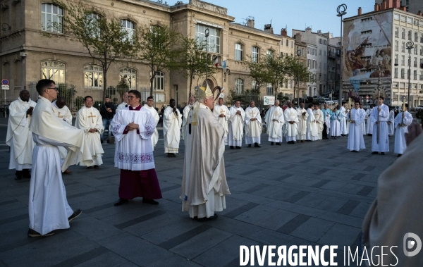 Messe hommage au pape François à la Cathédrale de la Major à Marseille