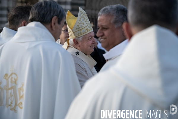 Messe hommage au pape François à la Cathédrale de la Major à Marseille