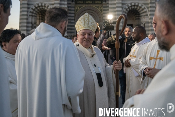 Messe hommage au pape François à la Cathédrale de la Major à Marseille