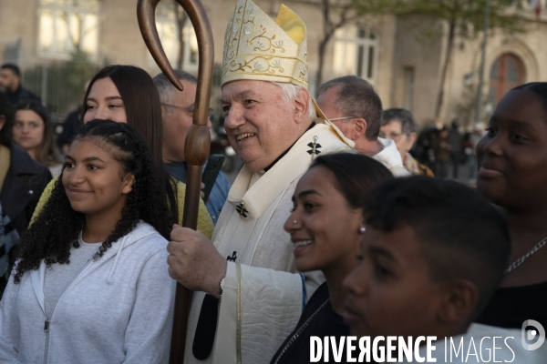 Messe hommage au pape François à la Cathédrale de la Major à Marseille