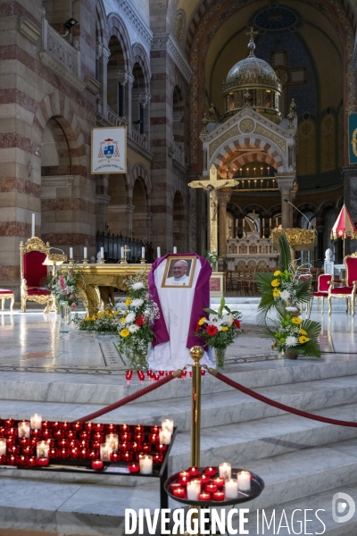 Messe hommage au pape François à la Cathédrale de la Major à Marseille