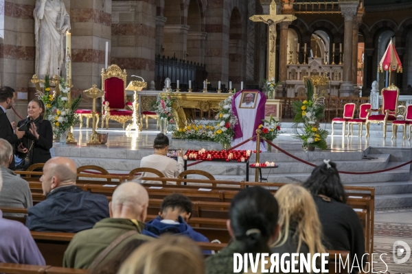 Messe hommage au pape François à la Cathédrale de la Major à Marseille