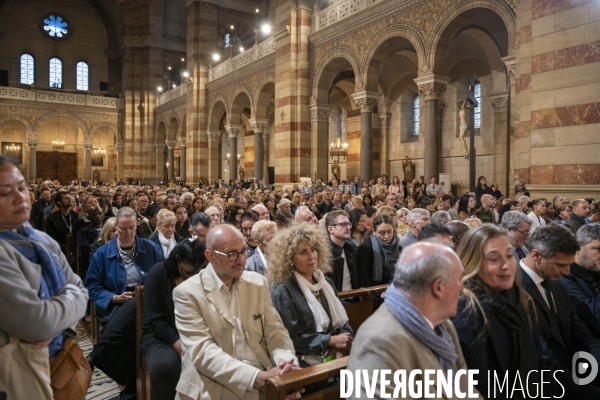 Messe hommage au pape François à la Cathédrale de la Major à Marseille