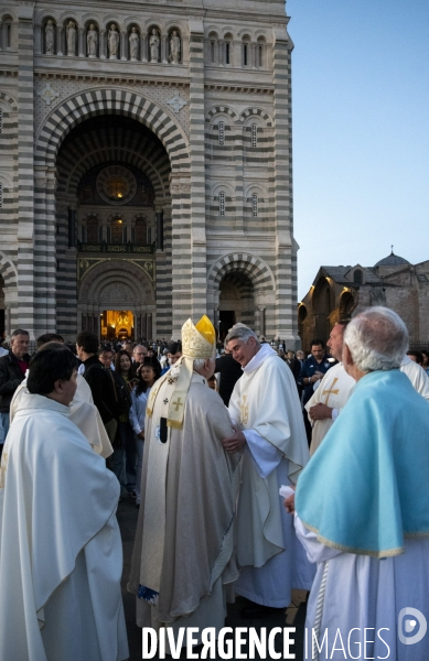 Messe hommage au pape François à la Cathédrale de la Major à Marseille