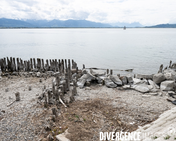 Secheresse lac de Constance - Allemagne