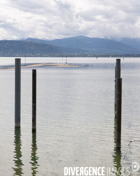 Secheresse lac de Constance - Allemagne