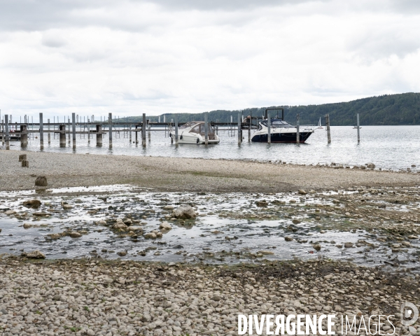Secheresse lac de Constance - Allemagne