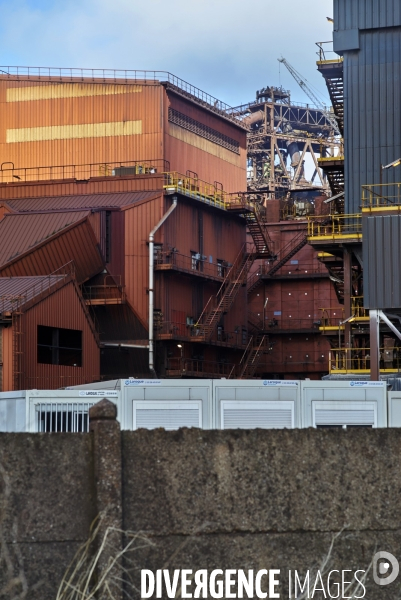Le site sidérurgique ArcelorMittal de Dunkerque (Nord) septembre 2023.