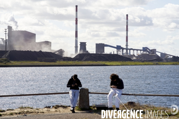 Le site sidérurgique ArcelorMittal de Dunkerque (Nord) septembre 2023.