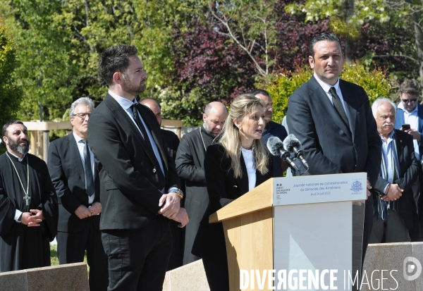 À Marseille, les commémorations du 110ᵉ anniversaire du génocide arménien du 24 avril 2025.