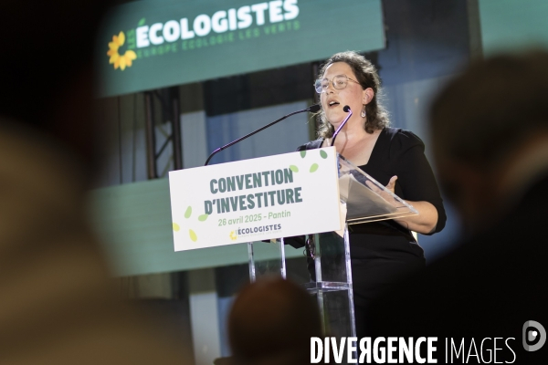 Convention d investiture des ecologistes 26042025