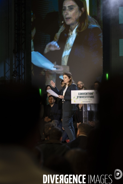 Convention d investiture des ecologistes 26042025