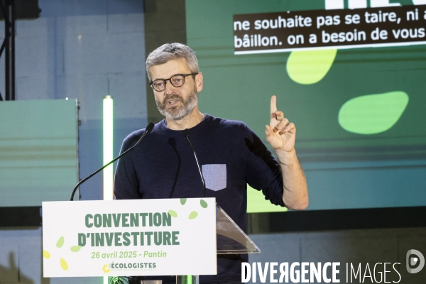 Convention d investiture des ecologistes 26042025