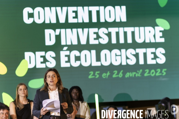 Convention d investiture des ecologistes 26042025