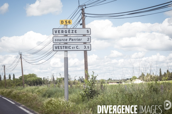 Usine Perrier de Vergeze (Gard)