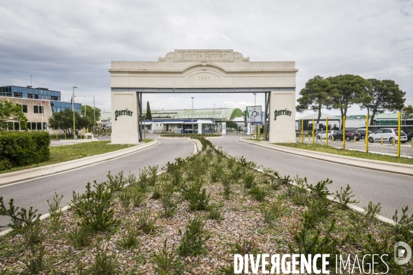 Usine Perrier de Vergeze (Gard)
