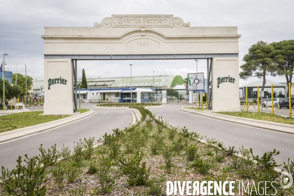 Usine Perrier de Vergeze (Gard)