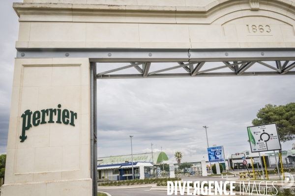 Usine Perrier de Vergeze (Gard)