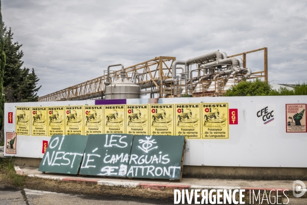 Usine Perrier de Vergeze (Gard)