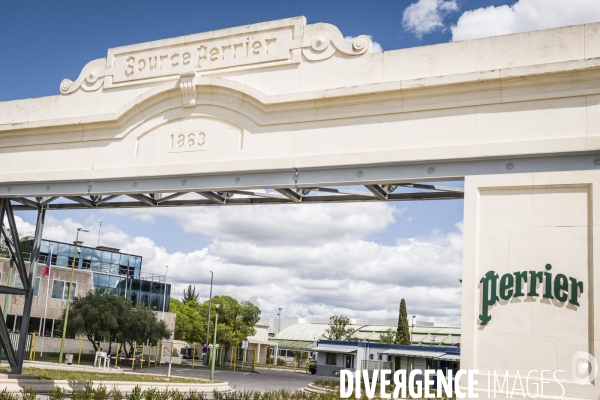 Usine Perrier de Vergeze (Gard)