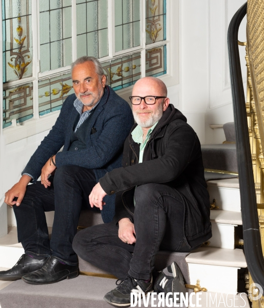 Antoine Dulery et Xavier Lebreton