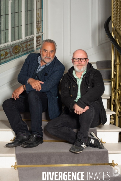 Antoine Dulery et Xavier Lebreton