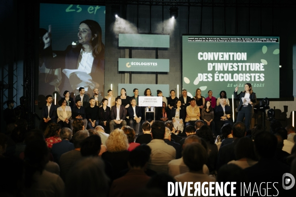 Convention d’investiture des Ecologistes