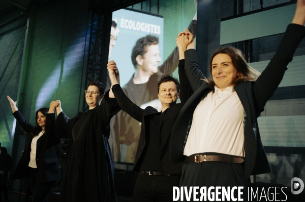 Convention d’investiture des Ecologistes