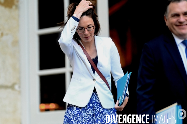 Amélie de Montchalin à l Hôtel de Matignon