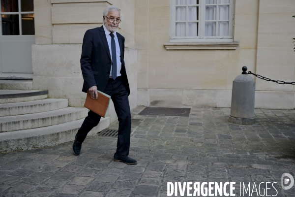 François Rebsamen à l Hôtel de Matignon