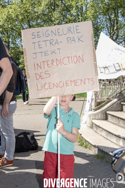 Manifestation du 1er mai a Dijon