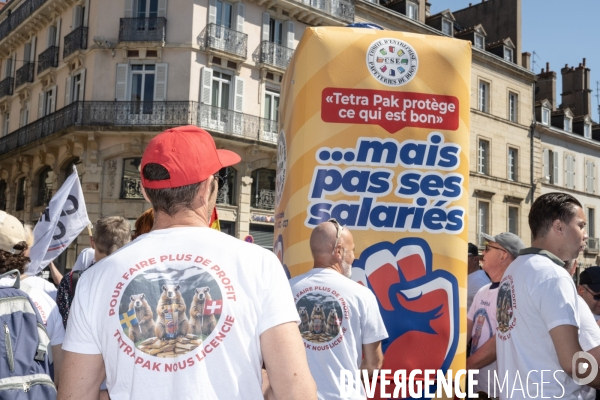 Manifestation du 1er mai a Dijon