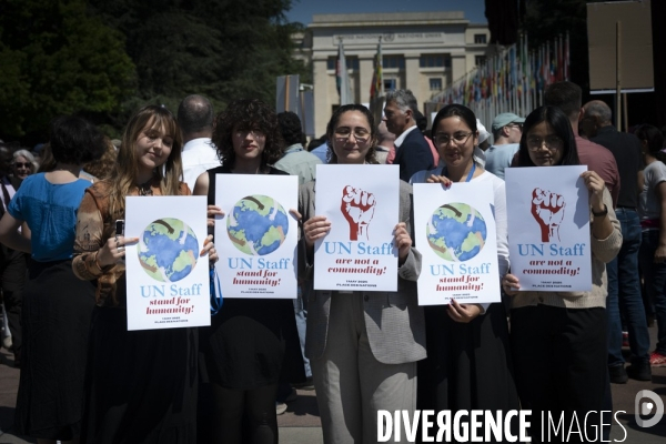Genève. Mobilisation inédite du personnel onusien