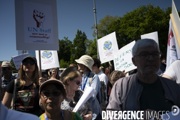 Genève. Mobilisation inédite du personnel onusien