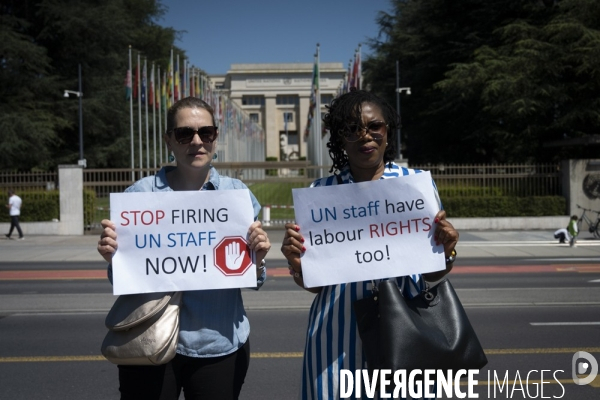 Genève. Mobilisation inédite du personnel onusien