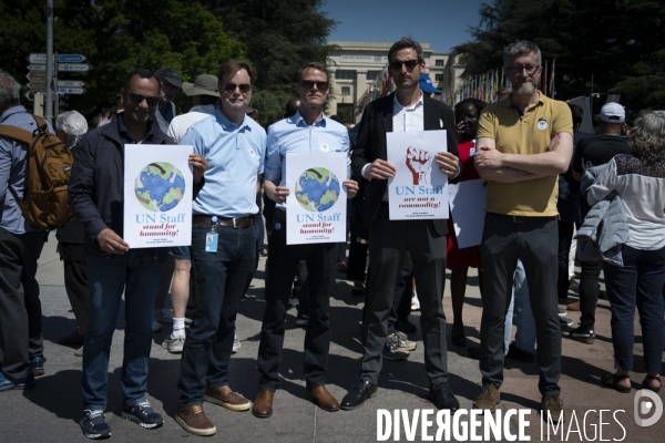 Genève. Mobilisation inédite du personnel onusien