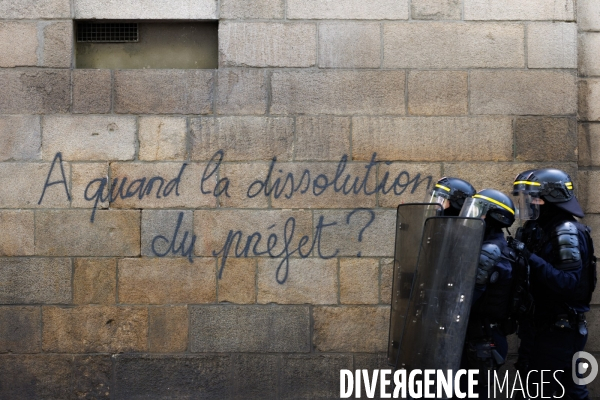 Manifestation du 1er mai à Nantes