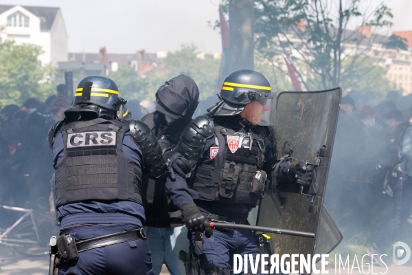 Manifestation du 1er mai à Nantes