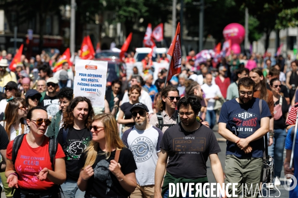 Manifestation du 1er mai à Nantes