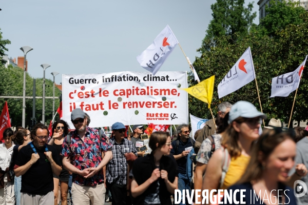 Manifestation du 1er mai à Nantes