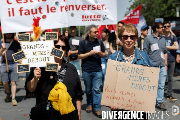 Manifestation du 1er mai à Nantes