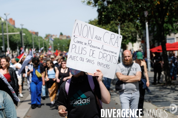 Manifestation du 1er mai à Nantes