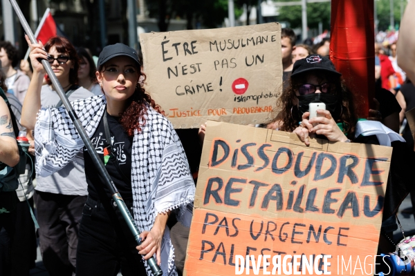 Manifestation du 1er mai à Nantes