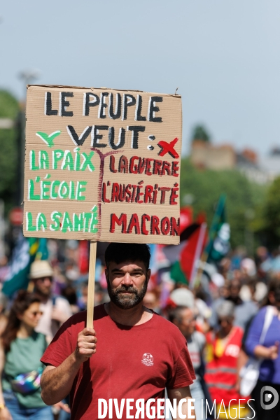 Manifestation du 1er mai à Nantes