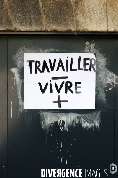 Manifestation du 1er mai à Nantes