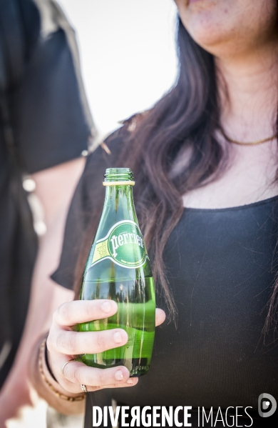 1er Mai - Rassemblement devant la verrerie du Languedoc (Perrier)