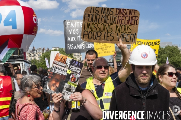 Manifestation 1er mai à Paris