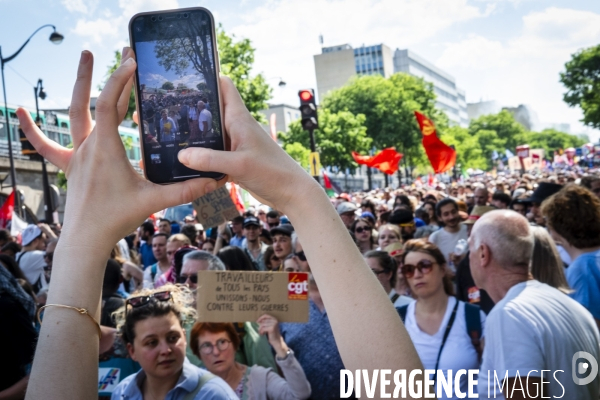 Manifestation 1er mai à Paris