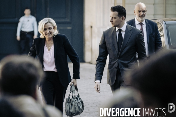 Le RN reçu à Matignon